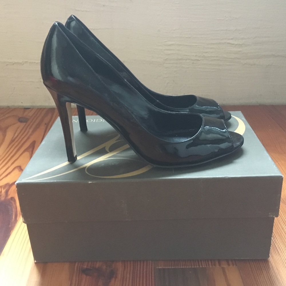 Black Patent heels